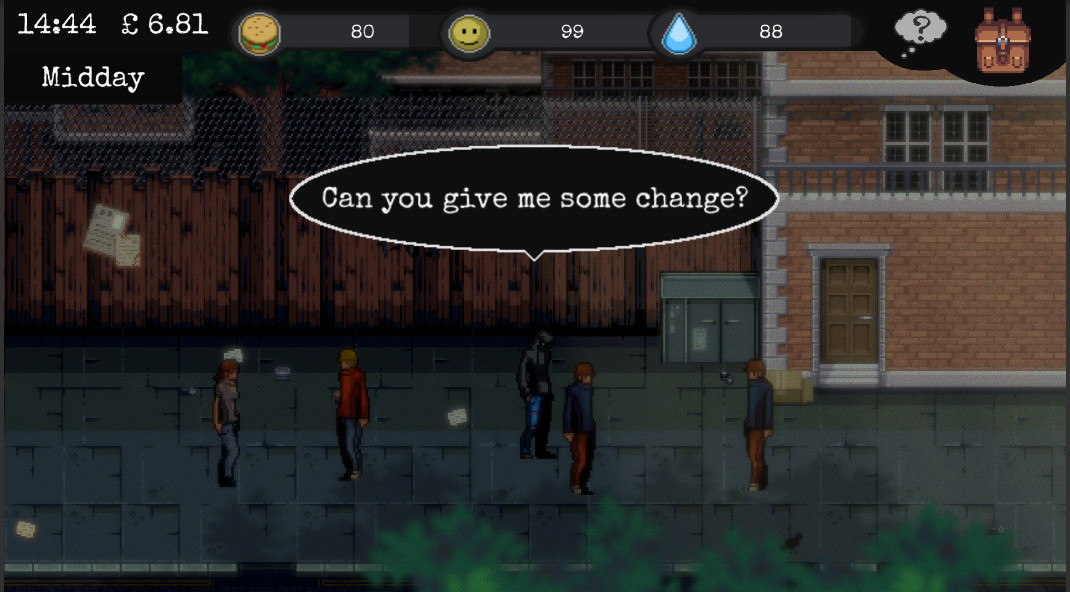 CHANGE: A Homeless Survival Experience - скриншот 1