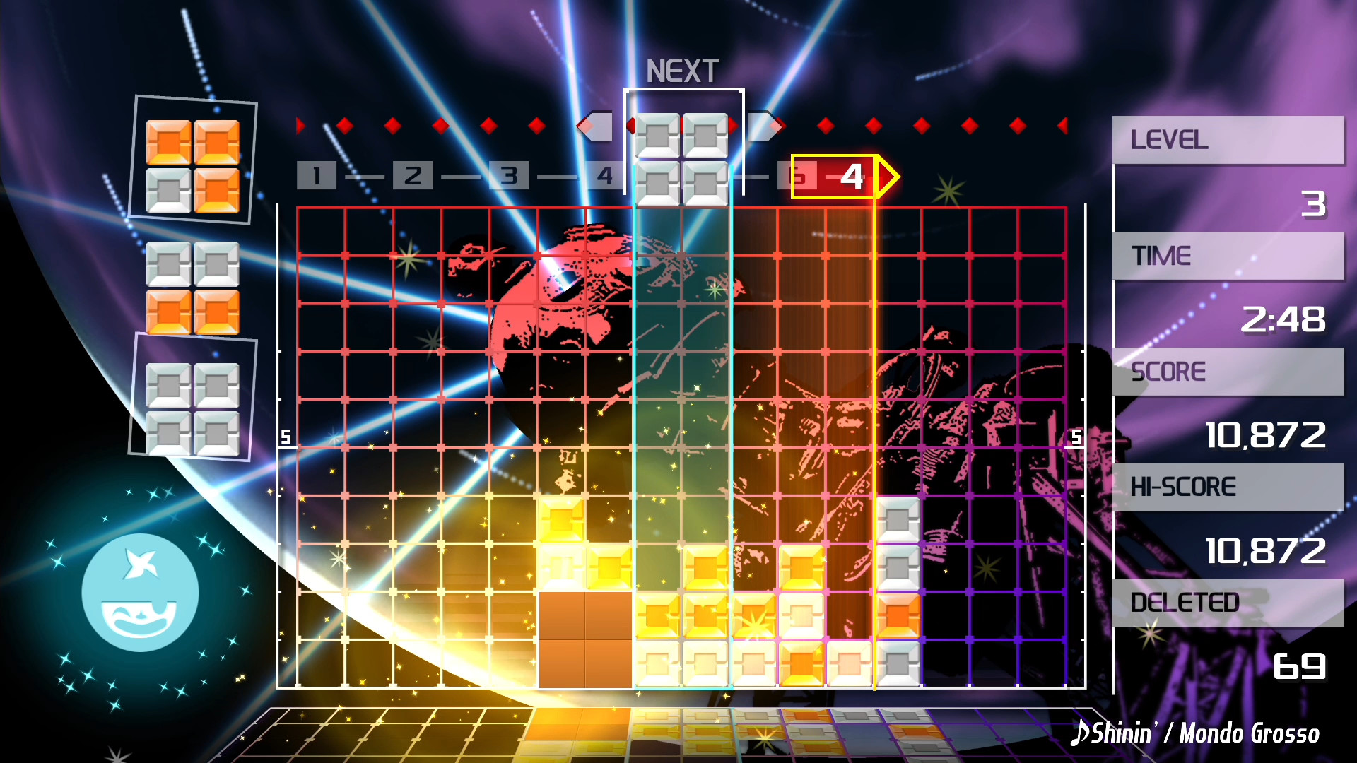 LUMINES REMASTERED - скриншот 1