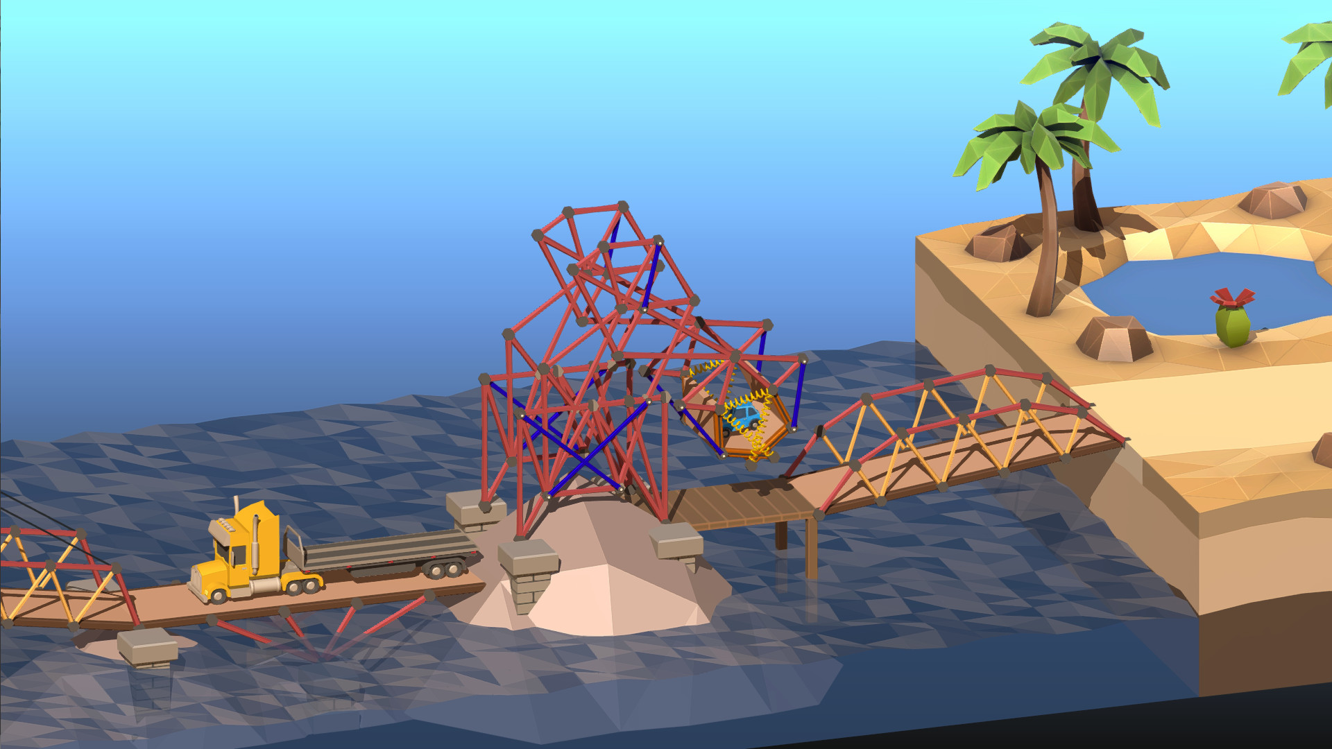 Poly Bridge 2 - скриншот 1