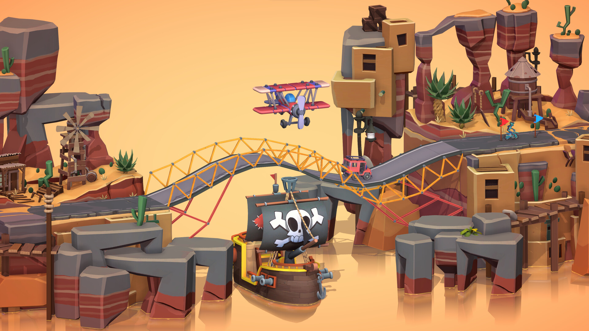 Poly Bridge 3 - скриншот 2