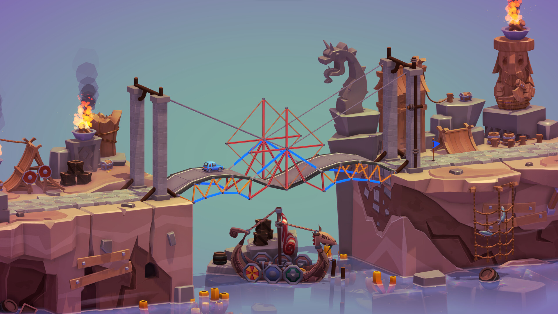 Poly Bridge 3 - скриншот 3