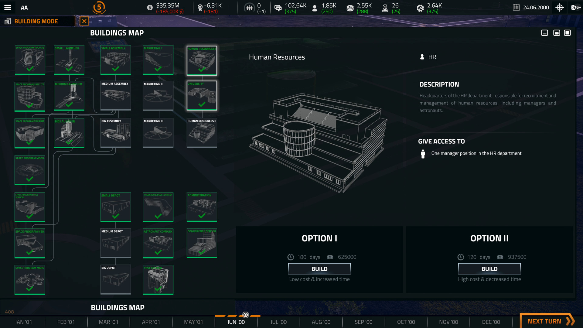 Space Company Simulator - скриншот 1