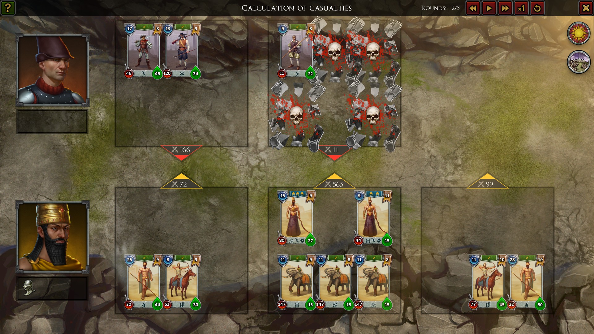 Strategy & Tactics: Dark Ages - скриншот 1