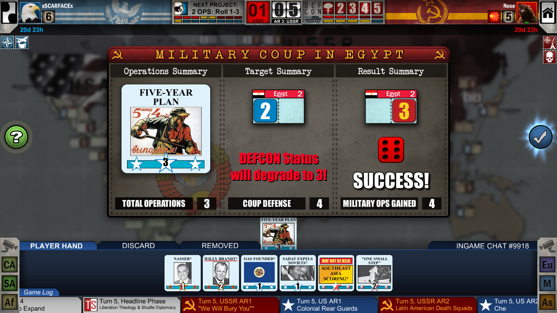 Twilight Struggle - скриншот 2