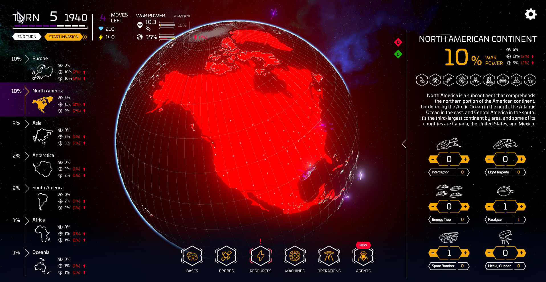 Under Domain — Alien Invasion Simulator - скриншот 3